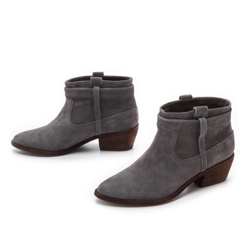 Joie, AJAX bootie, 38, grey suede